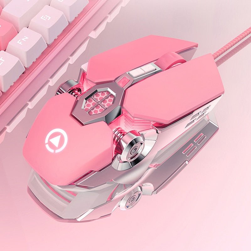 Pink-Wire-Gaming-Mouse-Games-Ergonomic-7-Keys-Backlit-Gamer-Mice-Girl-Woman-Mouse-For-HP